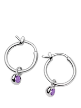 John Lewis Missoma Birthstone Mini Hoop Earrings- Buy online at McGrocer