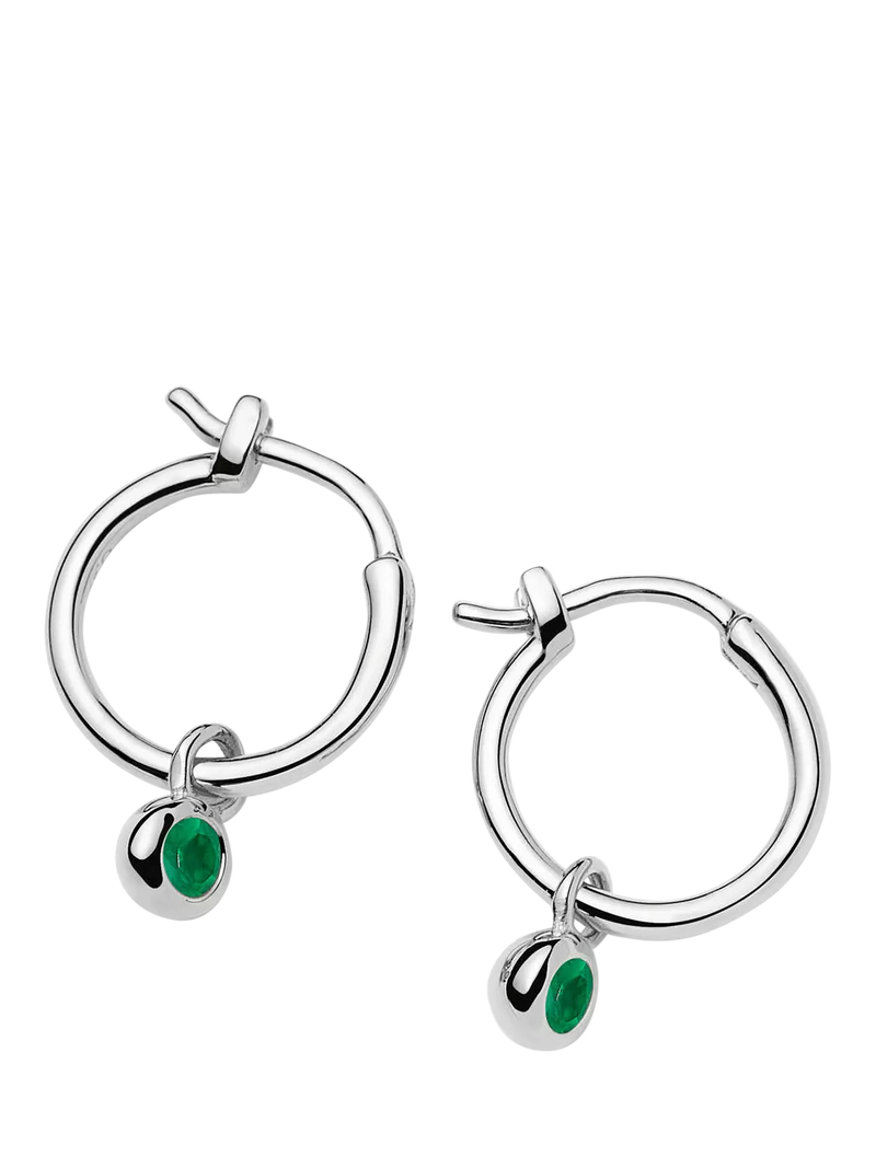 Missoma Birthstone Mini Hoop Earrings
