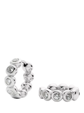 Missoma Beaded Crystal Small Hoop Earrings