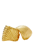 Missoma gold ripple stud earrings (British brand)