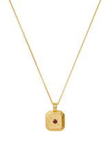 John Lewis Missoma Amethyst Birthstone Ridged Pendant Necklace- Buy online at McGrocer