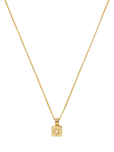John Lewis Missoma Birthstone Ridged Pendant Necklace Gold- Buy online at McGrocer