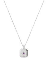 John Lewis Missoma Birthstone Ridged Pendant Necklace- Buy online at McGrocer