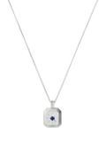 Missoma Birthstone Ridged Pendant Necklace