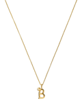 Missoma Initial Pendant Necklace, B