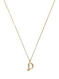 Missoma Initial Pendant Necklace, D