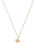 Missoma Initial Pendant Necklace, H