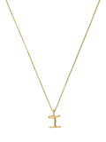 Missoma Initial Pendant Necklace, I