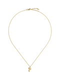 Missoma initial pendant necklace gold vermeil recycled sterling silver - British product