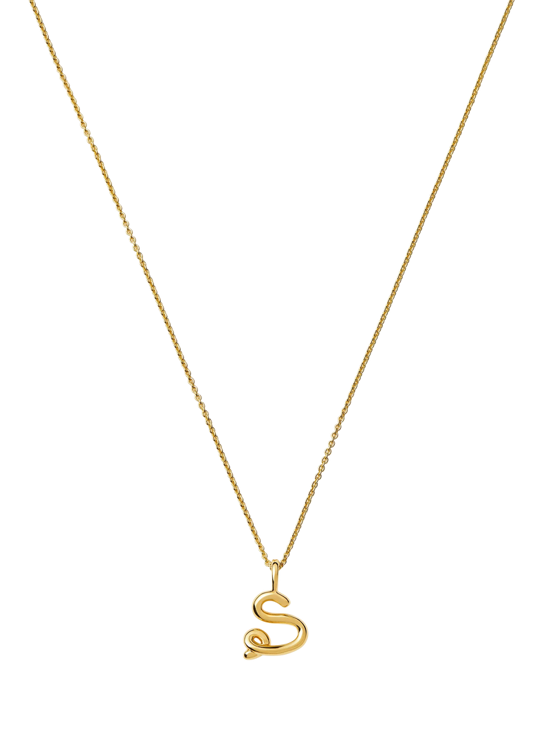 Missoma Initial Pendant Necklace, S