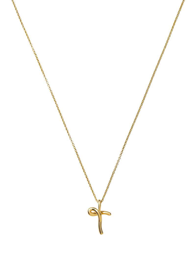 Missoma Initial Pendant Necklace, T