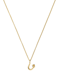 Missoma Initial Pendant Necklace, U