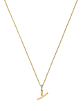 Missoma Initial Pendant Necklace, Y