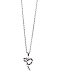 Missoma initial pendant necklace sterling silver, imported from the UK