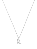 Missoma Curly Molten Mini Initial Pendant Necklace, R