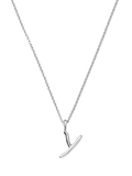Missoma Curly Molten Mini Initial Pendant Necklace, Y