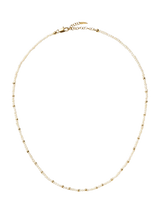 John Lewis Missoma Beaded Necklace Gold Pearl- Buy online at McGrocer