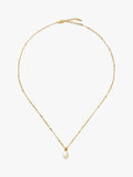 Missoma gold vermeil pearl pendant necklace 45cm - British product
