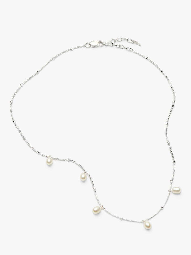 Missoma pearl charm choker necklace 42cm, UK version