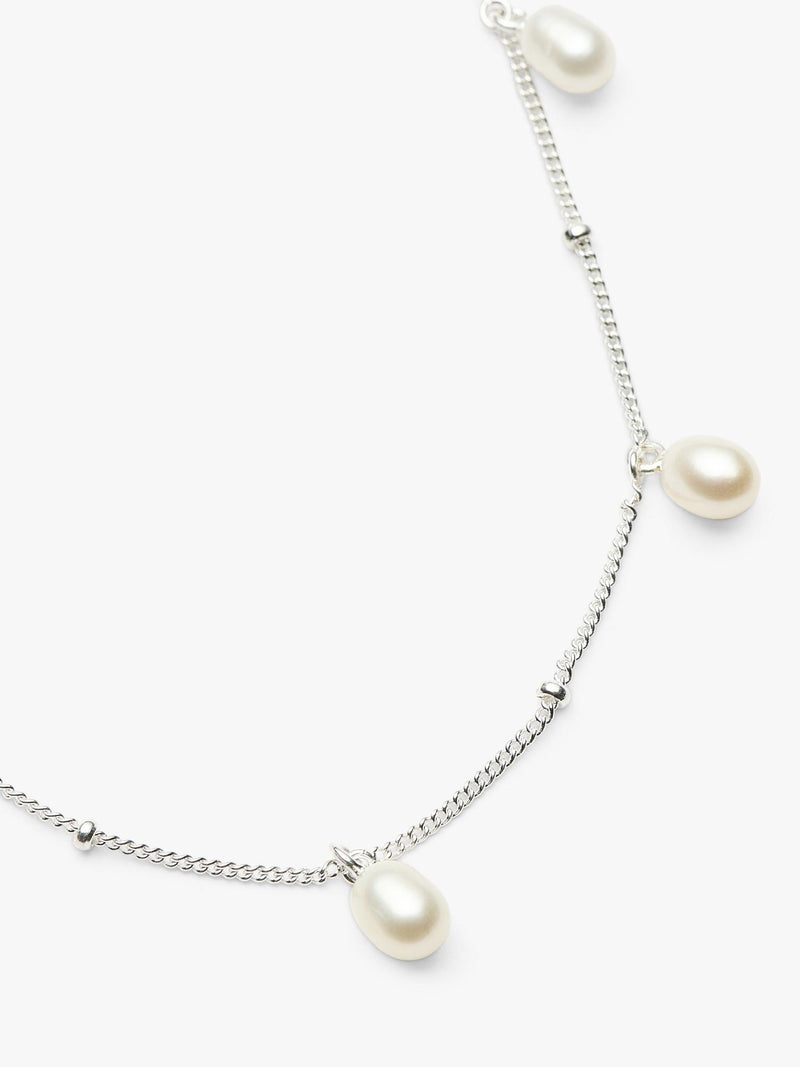 Missoma pearl charm choker necklace 42cm, UK version
