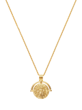 Missoma coin pendant necklace gold 18ct (British brand)
