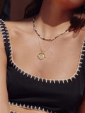 Missoma coin pendant necklace gold 18ct (British brand)