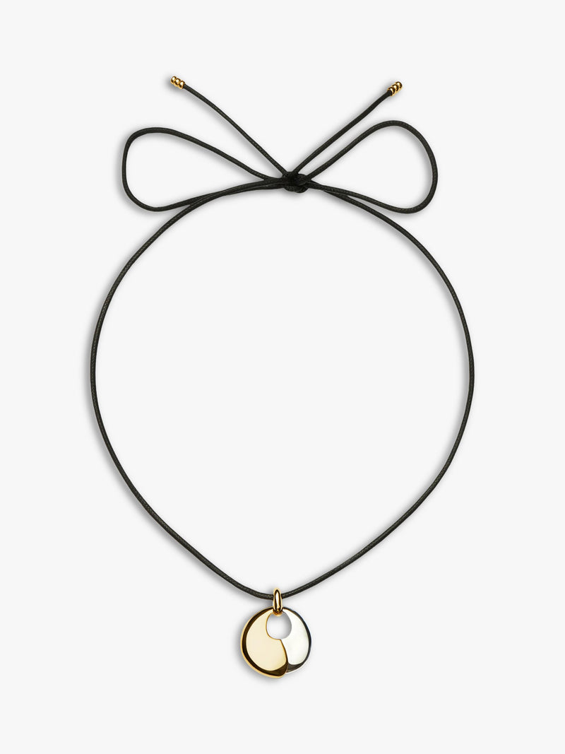 Missoma Sculpted Pebble Pendant Necklace 80cm - British product