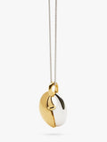 Missoma Sculpted Pebble Pendant Necklace 80cm - British product