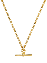 John Lewis Missoma Chunky T-Bar Pendant Necklace 50cm- Buy online at McGrocer