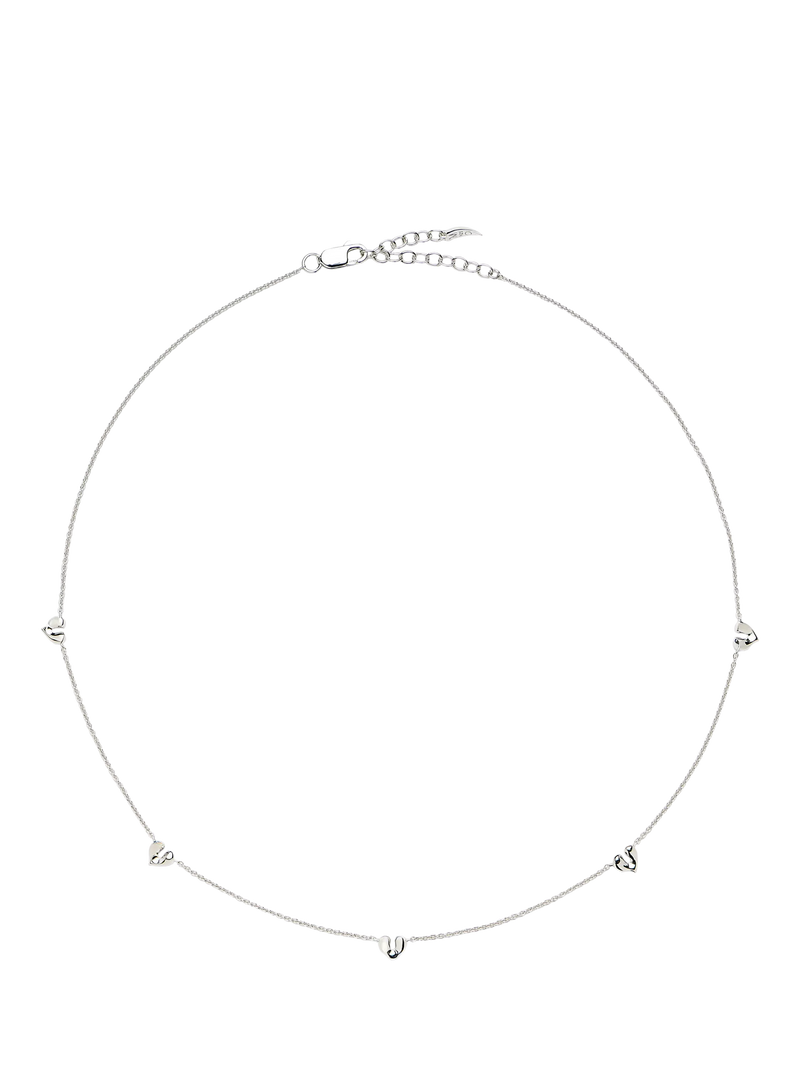 Missoma Mini Heart Charm Choker Necklace
