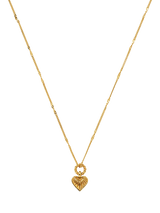 John Lewis Missoma Mini Ridge Heart Charm Pendant Necklace- Buy online at McGrocer