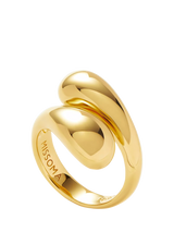 John Lewis Missoma Sculptural Twist Ring, Gold- Buy online at McGrocer