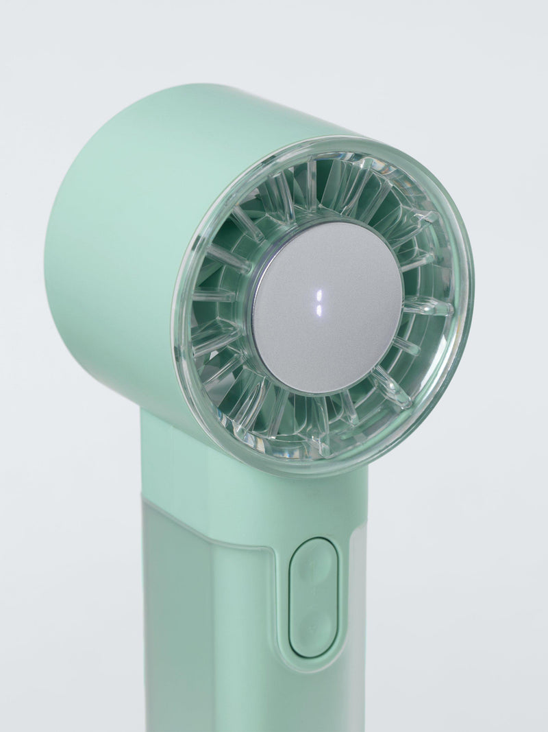 John Lewis high power handheld fan, imported from the UK
