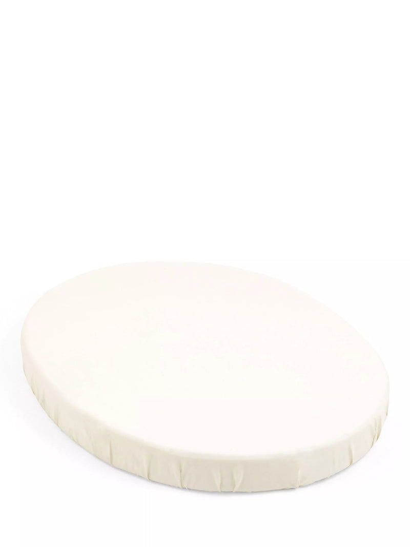 Stokke Sleepi Mini fitted sheet Birch Beige - British product
