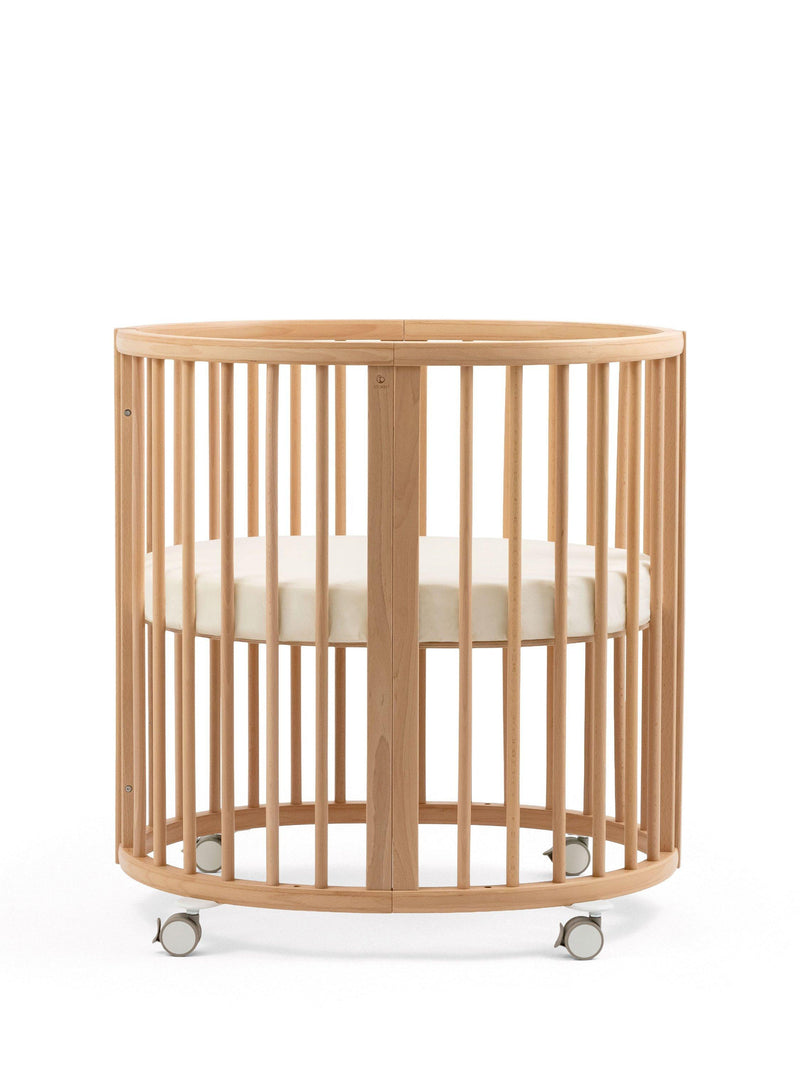 Stokke Sleepi Mini fitted sheet Birch Beige - British product