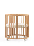 Stokke Sleepi Mini fitted sheet Birch Beige - British product