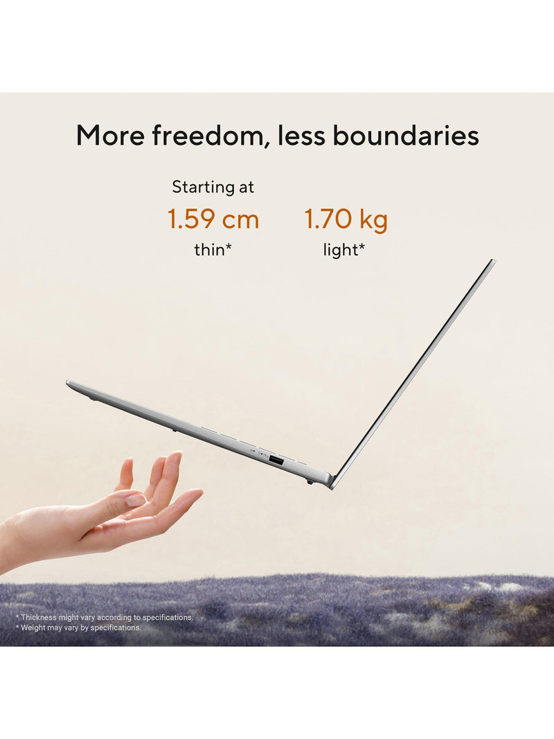 ASUS Vivobook S16 laptop grey 16-inch OLED, UK version