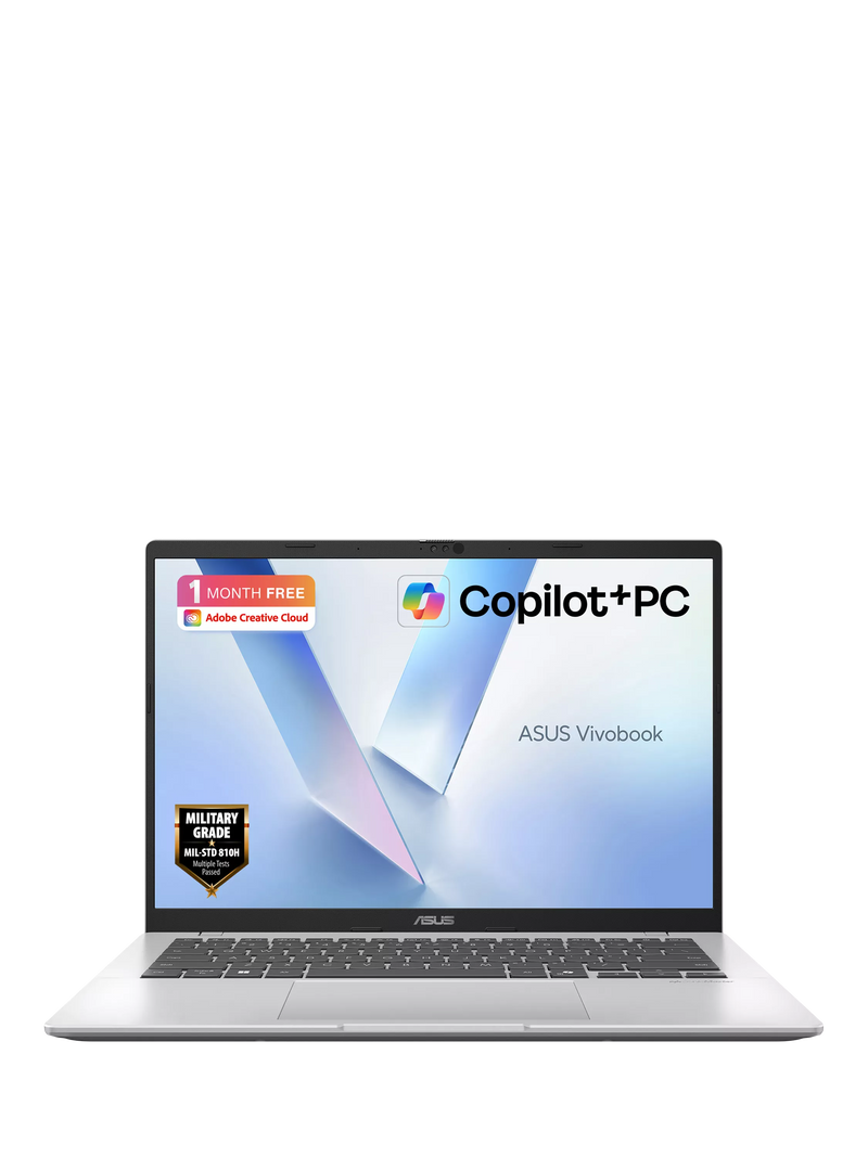 ASUS Vivobook 14 laptop Intel Core Ultra 5 silver - British product