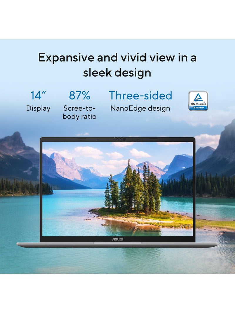 ASUS Vivobook 14 laptop Intel Core Ultra 5 silver - British product