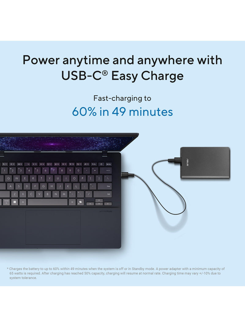 ASUS Vivobook 14 laptop Intel Core Ultra 5 silver - British product