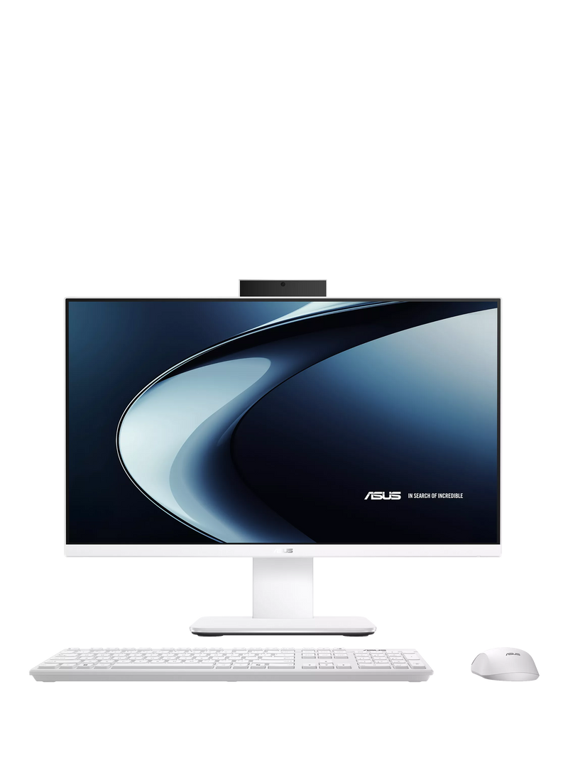 ASUS V400 AiO all-in-one desktop PC, 23.8-inch, white, imported from the UK