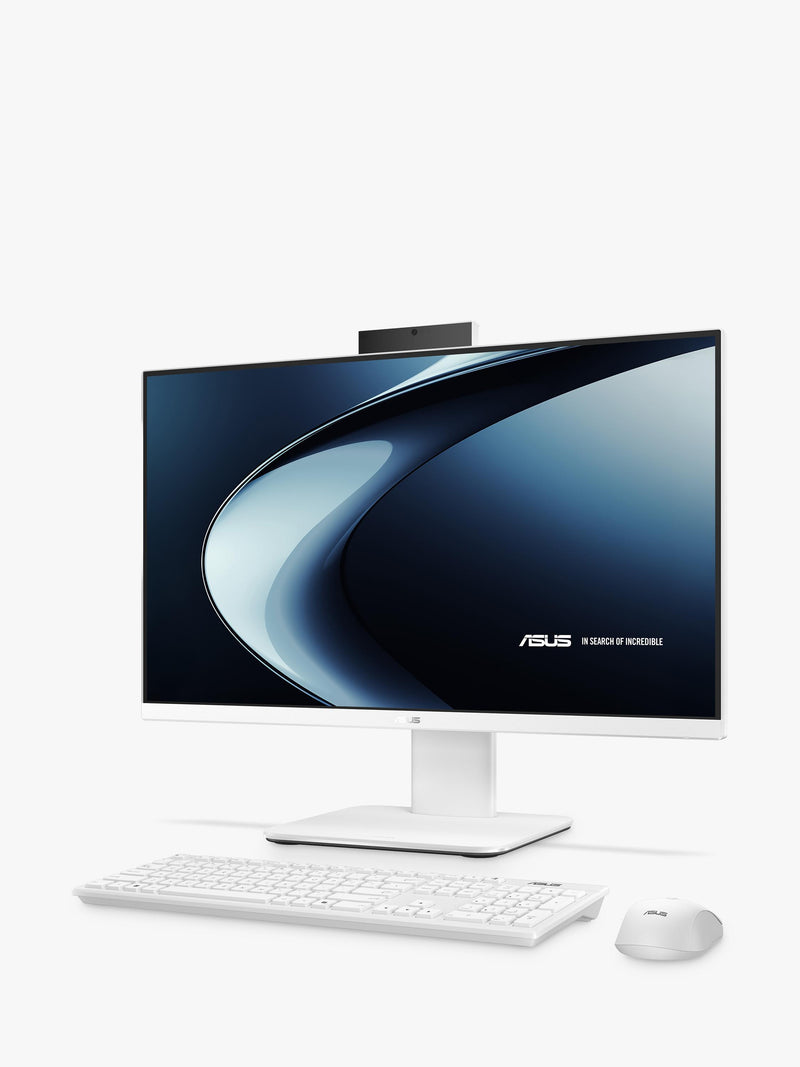 ASUS V400 AiO all-in-one desktop PC, 23.8-inch, white, imported from the UK
