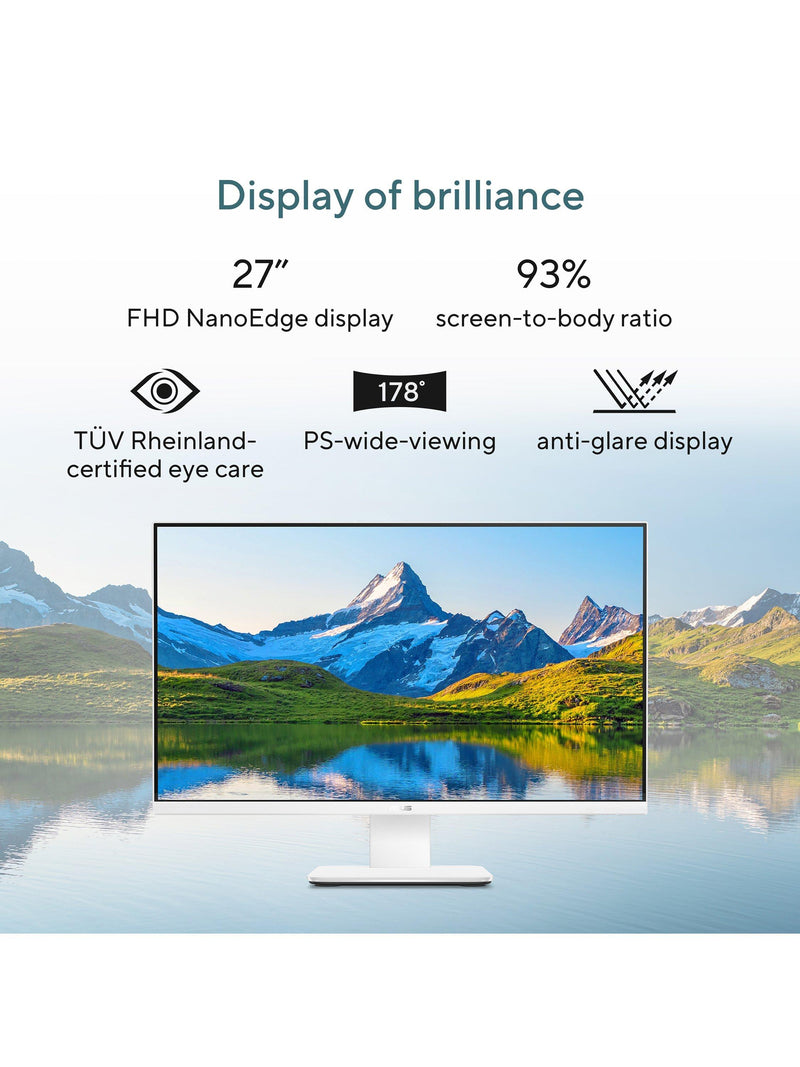 ASUS all-in-one PC white 27-inch, UK version
