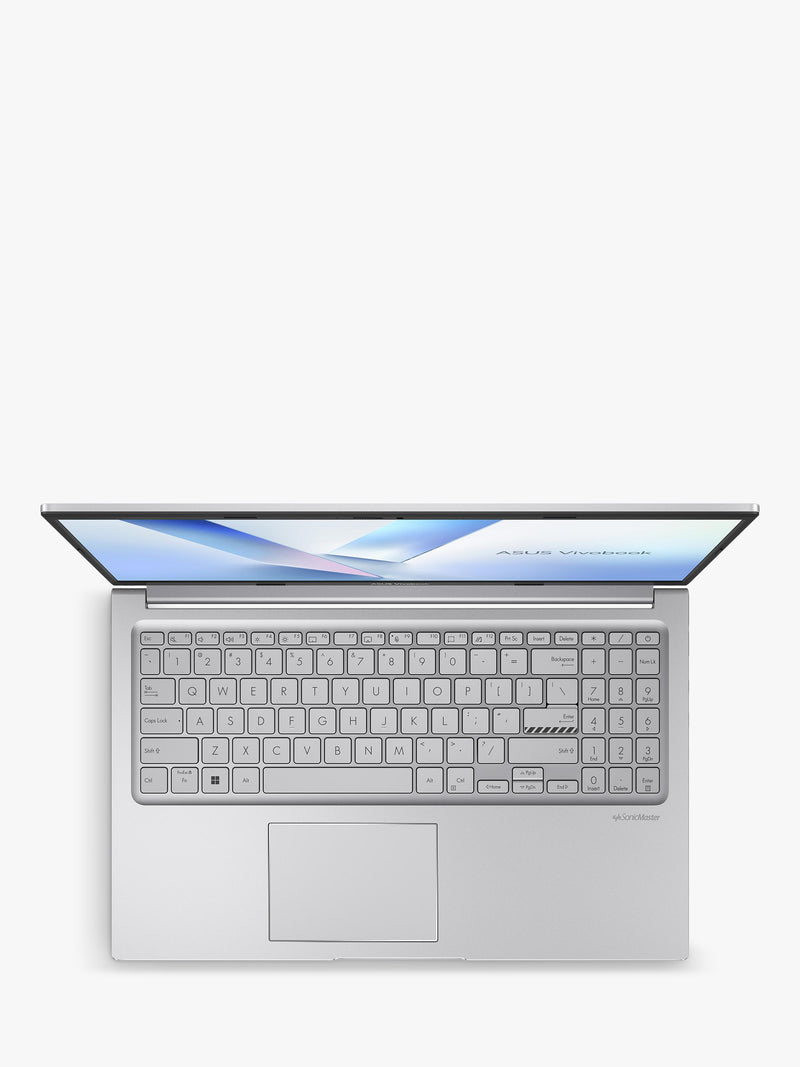 ASUS Vivobook 15 laptop Intel Core 5 8GB 512GB silver (British brand)