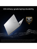 ASUS Vivobook 15 laptop Intel Core 5 8GB 512GB silver (British brand)