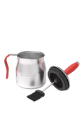 Kamado Joe stainless steel basting pot and brush 900ml (British brand)