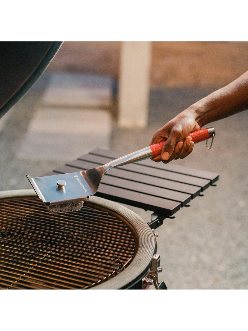 Kamado Joe Krafted stainless steel BBQ grill brush 50cm (British brand)