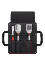 John Lewis Kamado Joe Krafted Stainless Steel BBQ Grilling Tool Set & Case, 3 Piece- Buy online at McGrocer