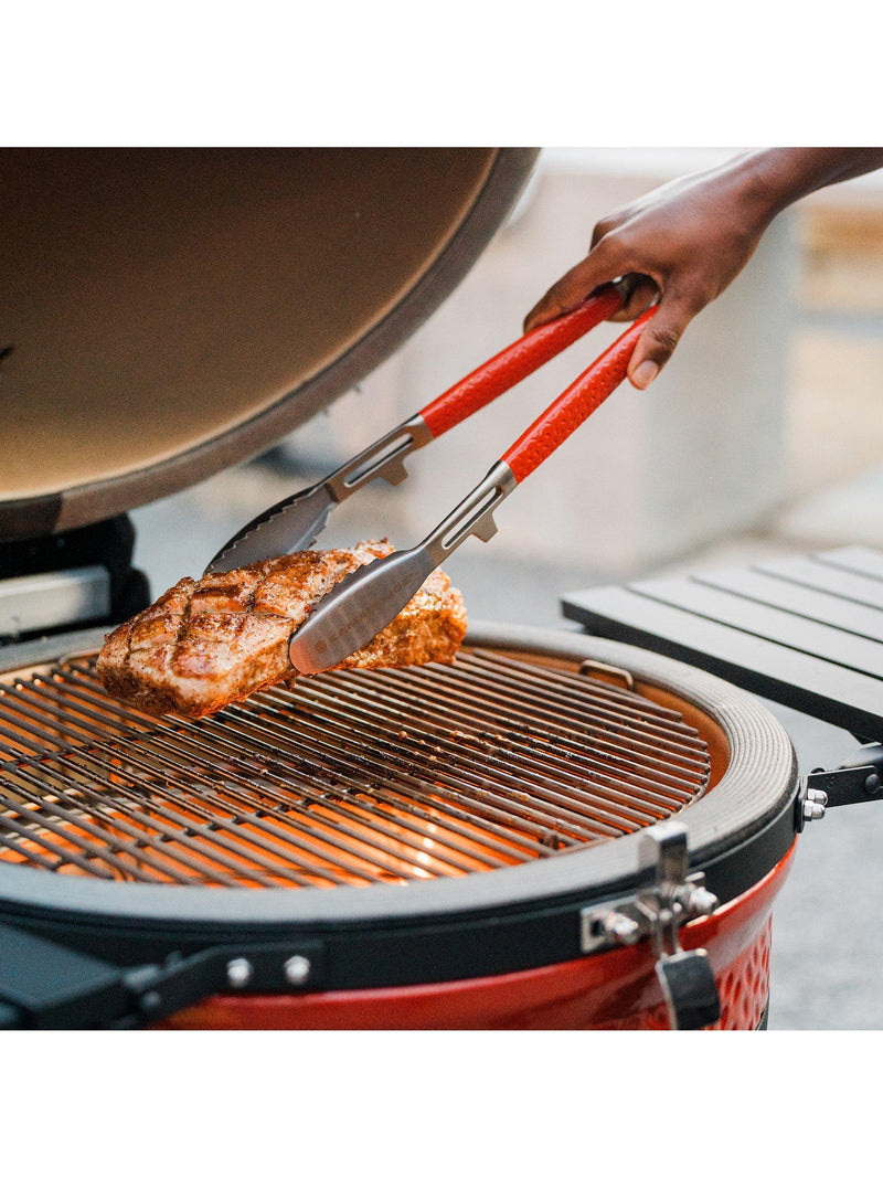 Kamado Joe Krafted stainless steel BBQ tongs 46cm, imported from the UK