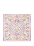 Aspinal of London silk scarf Mayfair rose 90x90cm, imported from the UK